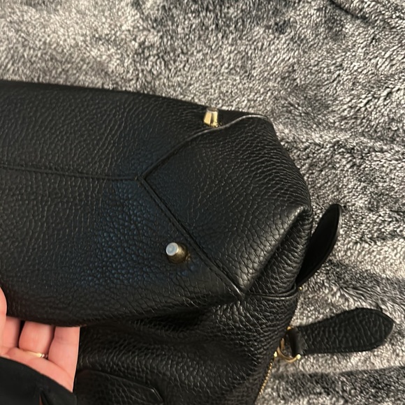 Black Burberry bag with handles and strap - Picture 5 of 5